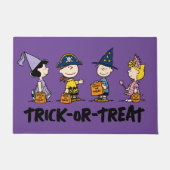 Erdnüsse | Halloween Trick oder Treat Fußmatte (Vorderseite)