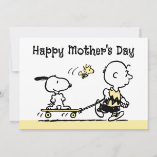 Erdnüsse   Happy Mother's Day Skateboard Feiertagskarte