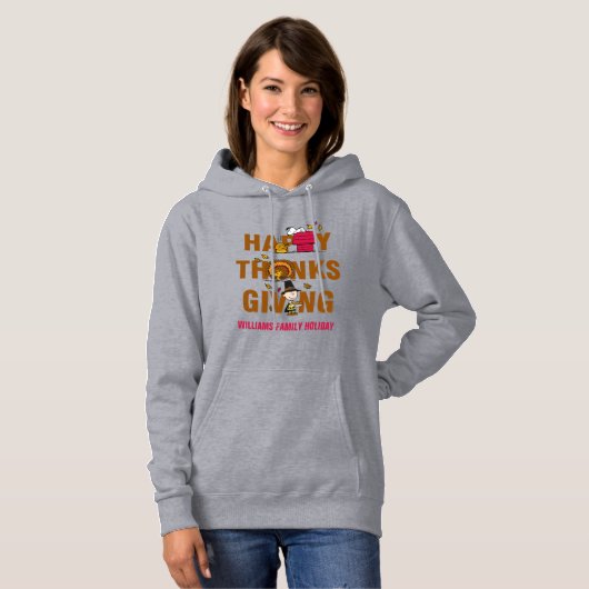 Erdnüsse | Happy Thanksgiving Combo Hoodie (Vorne ganz)