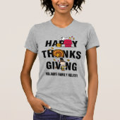 Erdnüsse | Happy Thanksgiving Combo T-Shirt (Vorderseite)