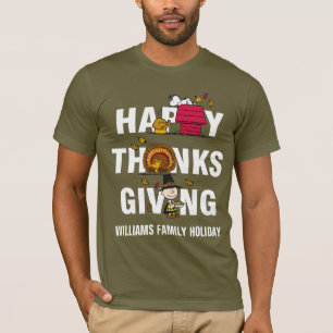 Erdnüsse Happy Thanksgiving Combo T-Shirt