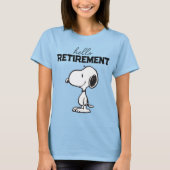 Erdnüsse | Hello Retirement T-Shirt (Vorderseite)