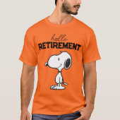 Erdnüsse | Hello Retirement T-Shirt (Vorderseite)