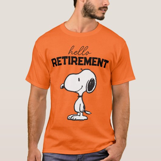 Erdnüsse | Hello Retirement T-Shirt (Vorderseite)