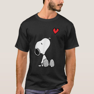 Erdnüsse Herz sitzend Snoopy T-Shirt