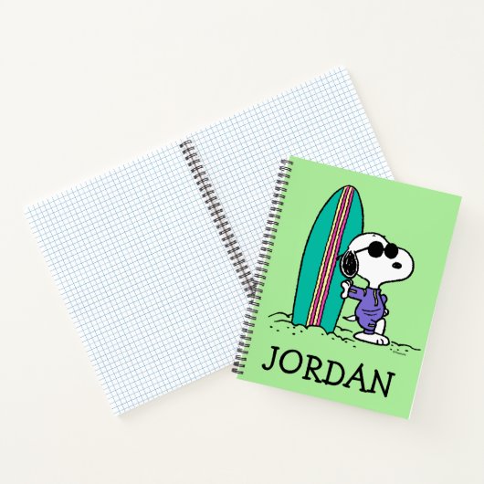 Erdnüsse | Hochwasser des Snoopy | Name hinzufügen Notizblock (Innenseite)