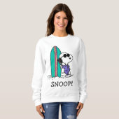 Erdnüsse | Hochwasser des Snoopy Sweatshirt (Vorne ganz)