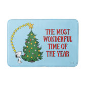 Erdnüsse | Holiday Tree Trimming Badematte (Vorderseite)