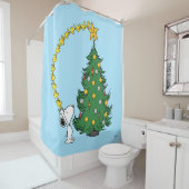 Erdnüsse | Holiday Tree Trimming Duschvorhang (Beispiel)