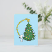 Erdnüsse | Holiday Tree Trimming Postkarte (Stehend Vorderseite)