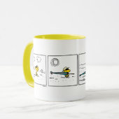 Erdnüsse | Holz am Strand Tasse (Vorderseite Links)