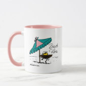 Erdnüsse | Holz am Strand Tasse (Links)