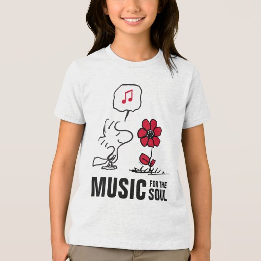 Erdnüsse | Holz riecht nach Blume Tri-Blend Shirt (Vorderseite)