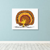 Erdnüsse | Holz Türkei Leinwanddruck (Insitu (Holzboden))