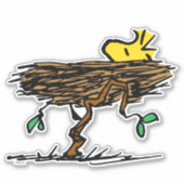 Erdnüsse | Holzabsperrung Aufkleber (Vorderseite)