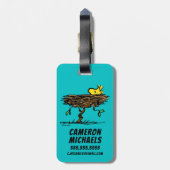 Erdnüsse | Holzabsperrung Gepäckanhänger (Rückseite vertikal)