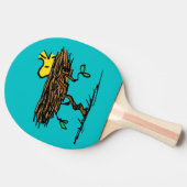 Erdnüsse | Holzabsperrung Tischtennis Schläger (Seitenansicht)
