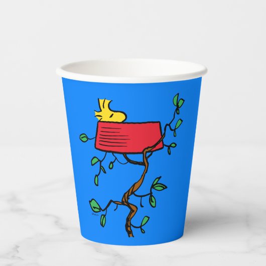 Erdnüsse | Holzeinschlag in Snoopy's Dish Pappbecher (Vorderseite)