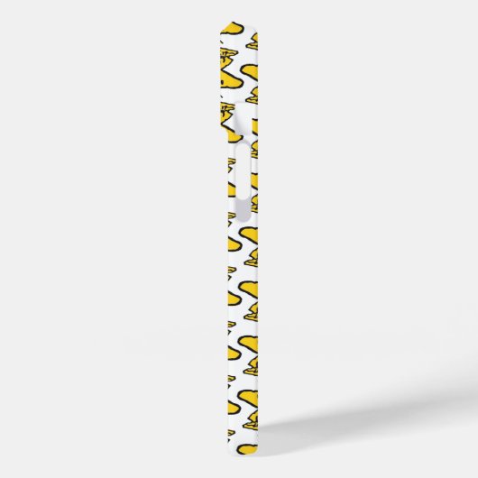 Erdnüsse | Holzmuster Case-Mate iPhone Hülle (Rückseite / Links)