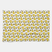 Erdnüsse | Holzmuster Geschirrtuch (Horizontal)