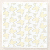 Erdnüsse | Holzmuster Glasuntersetzer (Rückseite)