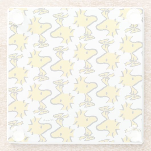 Erdnüsse | Holzmuster Glasuntersetzer (Rückseite)