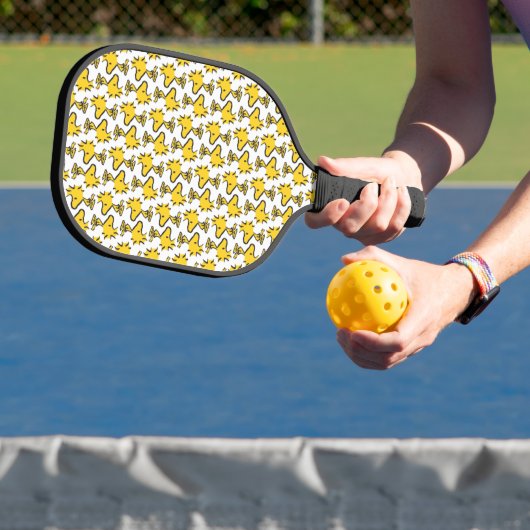 Erdnüsse | Holzmuster Pickleball Schläger (InSitu)