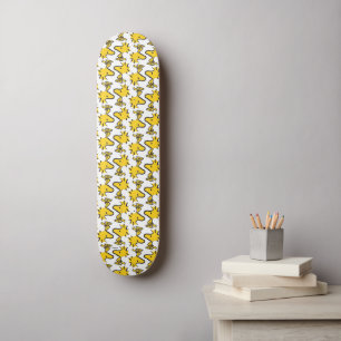 Erdnüsse Holzmuster Skateboard