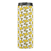 Erdnüsse | Holzmuster Thermosbecher (Rückseite)