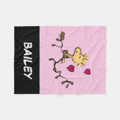 Erdnüsse | Holzpfeife Fleecedecke (Vorderseite (Horizontal))