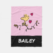 Erdnüsse | Holzpfeife Fleecedecke (Vorderseite)