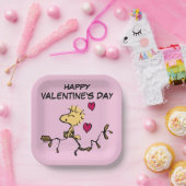 Erdnüsse | Holzpfeife Pappteller (Party)