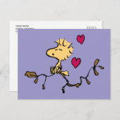 Erdnüsse | Holzpfeife Postkarte (Vorne/Hinten)