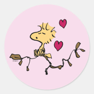 Erdnüsse   Holzpfeife Runder Aufkleber