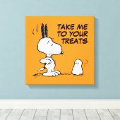 Erdnüsse | Holzschiefer Leinwanddruck (Insitu (Holzboden))