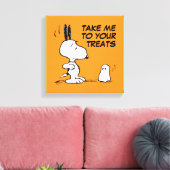 Erdnüsse | Holzschiefer Leinwanddruck (Insitu (Wohnzimmer))