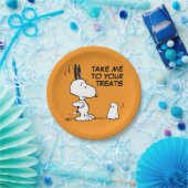 Erdnüsse | Holzschiefer Pappteller (Party)