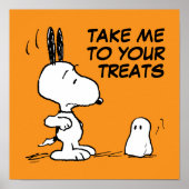 Erdnüsse | Holzschiefer Poster (Vorne)