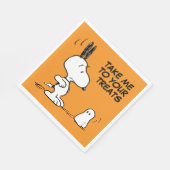 Erdnüsse | Holzschiefer Serviette (Ecke)