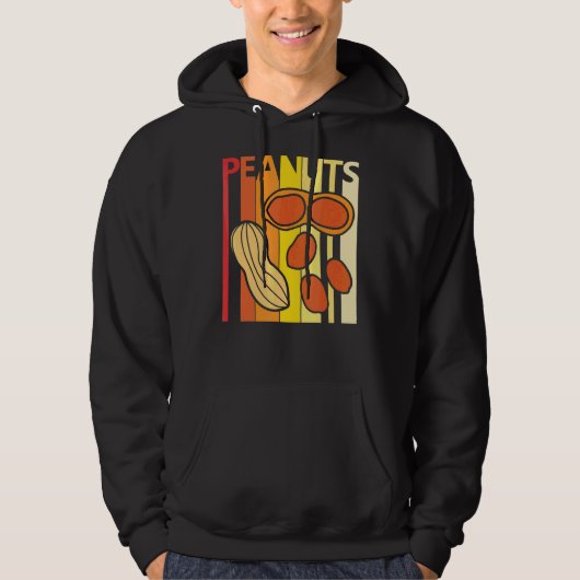 Erdnüsse Hoodie (Vorderseite)