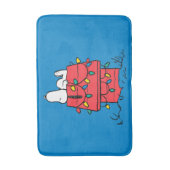 Erdnüsse | Hundehütte Snoopy mit Licht Badematte (Vorderseite Vertikal)