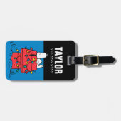 Erdnüsse | Hundehütte Snoopy mit Licht Gepäckanhänger (Vorderseite horizontal)