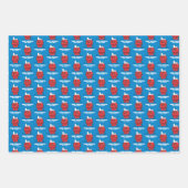 Erdnüsse | Hundehütte Snoopy mit Licht Geschenkpapier Set (Vorderseite 2)