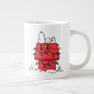 Erdnüsse Hundehütte Snoopy mit Licht Jumbo-Tasse