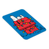 Erdnüsse | Hundehütte Snoopy mit Licht Magnet (Rechte Seite)