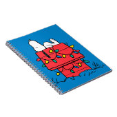 Erdnüsse | Hundehütte Snoopy mit Licht Notizblock (Rechte Seite)