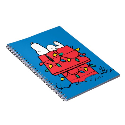 Erdnüsse | Hundehütte Snoopy mit Licht Notizblock (Rechte Seite)