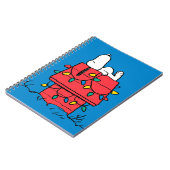 Erdnüsse | Hundehütte Snoopy mit Licht Notizblock (Linke Seite)