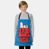 Erdnüsse | Hundehütte Snoopy mit Licht Schürze (Getragen)