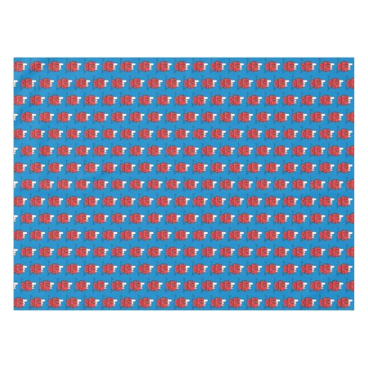 Erdnüsse | Hundehütte Snoopy mit Licht Tischdecke (Vorderseite (Horizontal))